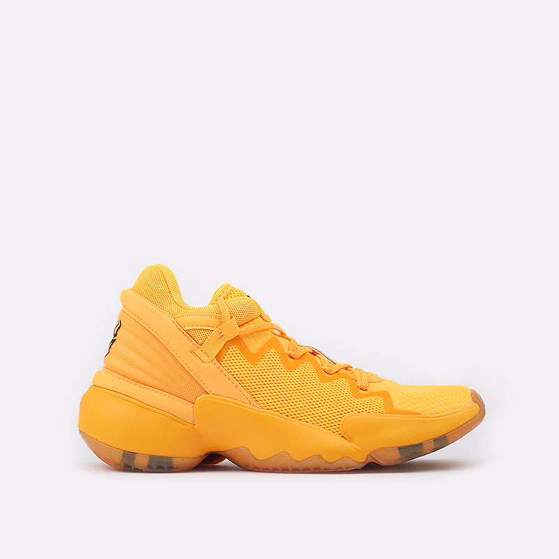  желтые баскетбольные кроссовки adidas D.O.N. Issue 2 FW8518 - цена, описание, фото 1